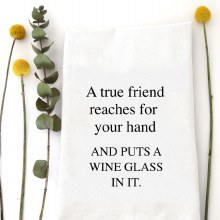 Tea Towel True Friend