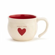 Warm & Cozy Heart Soup Bowl