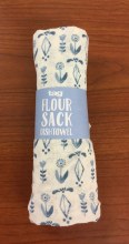 Delft Floursack Dish Towel Blue