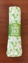 Delft Floursack Dish Towel Green