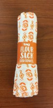 Delft Floursack Dish Towel Orange