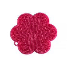 Stay Clean Scrubber Flower Pink