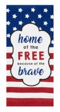 Kitchen Towel Home Of The Free