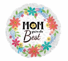 Foil Balloon 17" Mom You're The Best