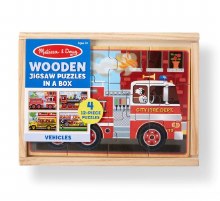 Wooden Puzzle Box Vehicle