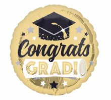 Foil Balloon 17" Congrats Grad