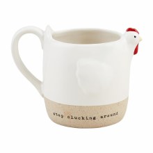 Mug Chicken Stop Clucking Around