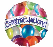 Foil Balloon 17" Congratulations