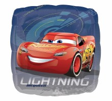 Foil Balloon 17" Cars Lightning McQueen