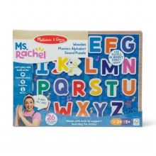 Ms. Rachel Wooden Phonics Alphabet Sound Puzzle