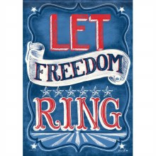 Garden Flag Let Freedom Ring