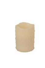 Led Dripping Pillar 4x5 Ivory