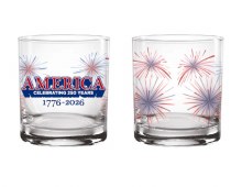 Rocks Glass 50oz America Fireworks