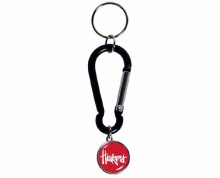 Nebraska Huskers Keychain Carabiner