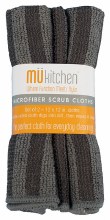 Micro Scrub Cloth Set Gray