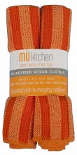 Micro Scrub Cloth Set Orange