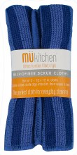 Micro Scrub Cloth Set Blue