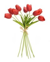 Tulip Bundle 15" Red