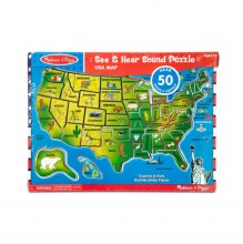 Sound Puzzle Usa Map