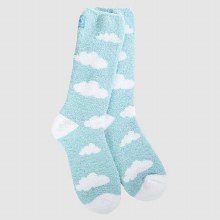 Cozy Cloud Crew Socks Cloud Turquoise