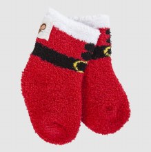 Snug Infant Cozy Crew Socks Santa