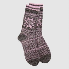 Holiday Confetti Crew Sock Pink Multi