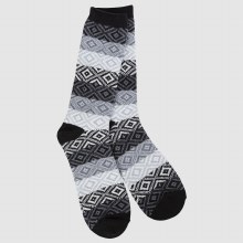 Weekend Gem Crew Socks Black Multi