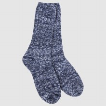 Weekend Ragg Crew Socks Denim