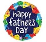 Foil 18" Happy Father's Day