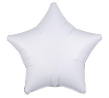 Foil 19" Star White