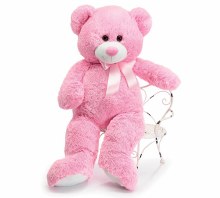 Plush 36" Pink Jumbo Bear