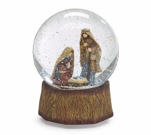 Snow Globe Nativity Musical