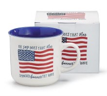 Mug Oh Say Does That Banner