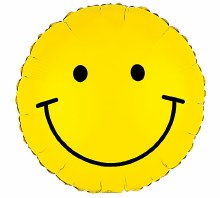 Foil Balloon 17" Smiley Face