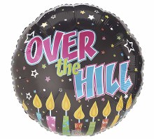 Foil Balloon 17" Over the Hill