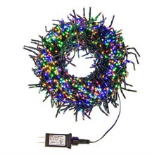 46' 1000-Light Multicolored LED Cluster Garland