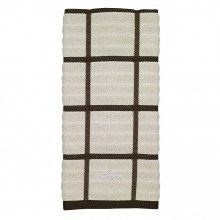 All-Clad Kitchen Towel - Check Almond