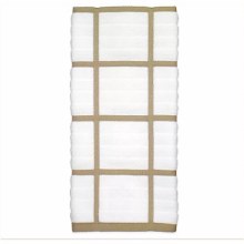 All-Clad Kitchen Towel Check Cappuccino