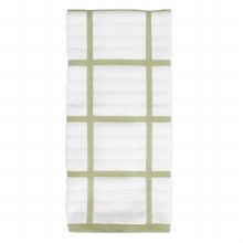 All-Clad Kitchen Towel Check Fennel