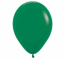 Latex Balloon 11" Forest Green