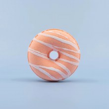 Bath Bomb Donut Juicy Peach