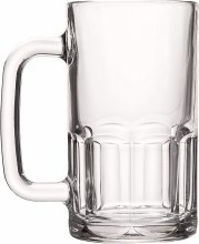 Glass Beer Mug with Handle 25oz