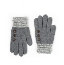 Britt's Knits Original Gloves Gray