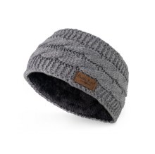 Britt's Knits Original Headwarmer Gray