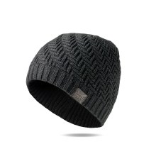 Britt's Knits Men's Lodge Beanie Black