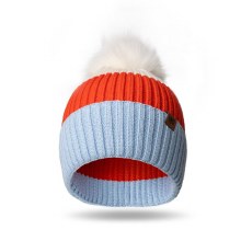 Britt's Knits Kids Pom Hat White