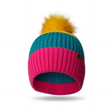 Britt's Knits Kids Pom Hat Yellow