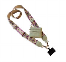 Clip & Go Strap Green & Purple