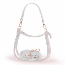 Clear Purse Clara White