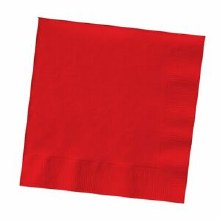 Luncheaon Napkin 2 ply 50 Ct. Classic Red